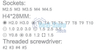 Отвертка с набором бит Jakemy JM-8160