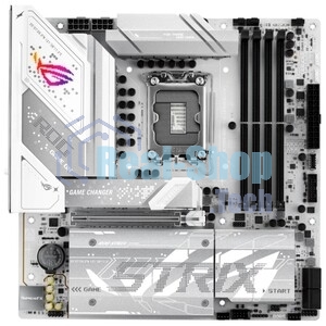 Материнская плата ASUS ROG STRIX B860-G GAMING WIFI, LGA 1851, Intel B860, 4xDDR5, 4xSATA, 4xM.2, 1xPCIe 5.0 x16, 1xDP, 1xHDMI, 1xThunderbolt 4, 1x 2.5Gb LAN, 1xUSB-C 20Gbps, 1xUSB-A 10Gbps, 3xUSB-A 5Gbps, 4xUSB-A 2.0, 2x3.5 мм, 7.1, mATX