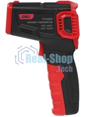 Инфракрасный пирометр (термометр) с цветным экраном Deli DL333550