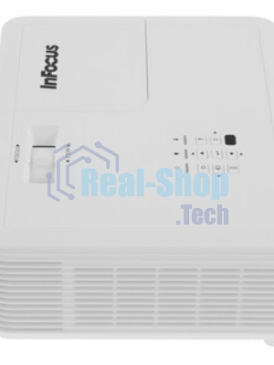 Проектор InFocus IN0028SL DLP, 4000 lm, FullHD, 30 000:1, 1.471.62:1, 2xHDMI 1.4, VGA in/out, S-Video, 3.5мм in/out, USB-A, RS-232, лампа 15 000ч.(ECO mode), 10W, 27дБ, 2,6 кг, БЕЛЫЙ