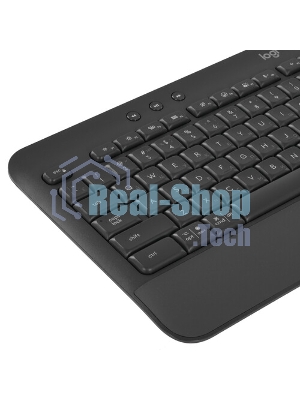Клавиатура Logitech Signature K650 беспроводная, Bluetooth, радиоканал, чёрный