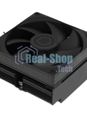 Кулер для процессора ID-COOLING IS-53-XT BLACK LGA1851/1700/1200/115X/AM5/AM4 низкопрофильный высота 53мм (24шт/кор, TDP 120W, PWM, 4 тепл.трубок/медная база, FAN 92мм, черный) BOX