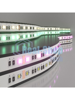 Лента светодиодная 5050 24V 60Led 24W IP20 RGBW / 60Led 24W IP20 RGB 3300K теплый белый