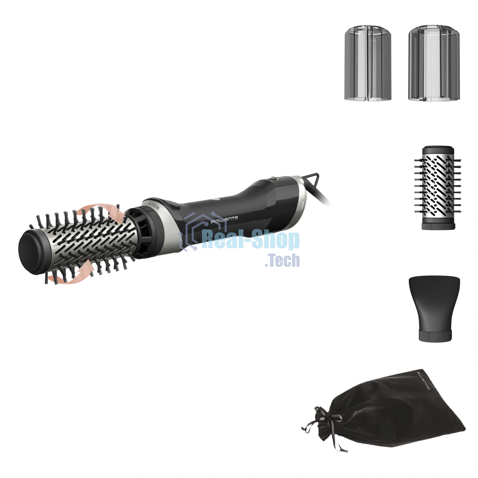 Фен-щётка Rowenta Brush Activ UB9530F0, 1000 Вт, ионизация, 40/50 мм