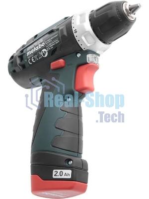 Дрель-шуруповерт Metabo PowerMaxx BS 600080500, 12 В, 2 Ач, 34 Нм, щеточный