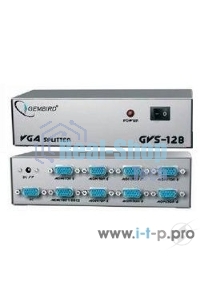Разветвитель GVS128 Разветвитель сигнала VGA на 8 мониторов (Gembird/Cablexpert)