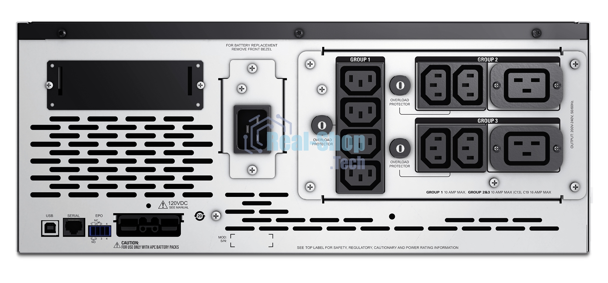 Источник бесперебойного питания APC Smart-UPS X SMX2200HV/2200 ВА/1980 Вт/8xIEC 320 C13 /2xIEC 320 C19