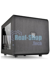 Компьютерный корпус Thermaltake Case Tt Core V21 CA-1D5-00S1WN-00 mATX/win/черный/USB 3.0/no PSU