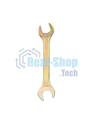 Ключ гаечный рожковый Rexant 17х19 мм, желтый цинк