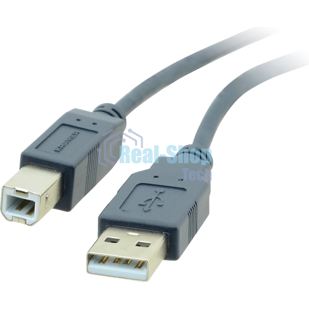 Кабель Kramer C-USB/AB-6 USB-A 2.0 вилка- USB-B вилка, 1,8 м