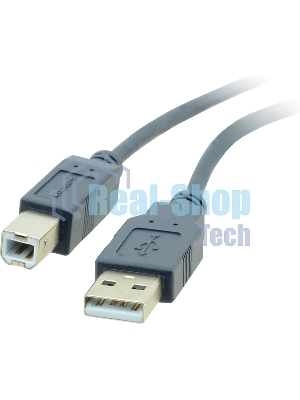 Кабель Kramer C-USB/AB-6 USB-A 2.0 вилка- USB-B вилка, 1,8 м
