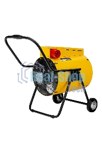 Тепловая пушка Denzel SFH-15000, 400 В, желтый, 120/9000/15000 Вт, 150 м2, термостат