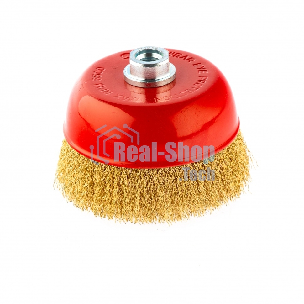 Щетка Matrix для УШМ, 125 мм, М14, 