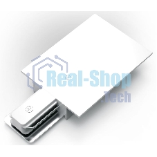 Адаптер питания для подключения встраиваемых трековых шинопроводов к сети Gauss белый