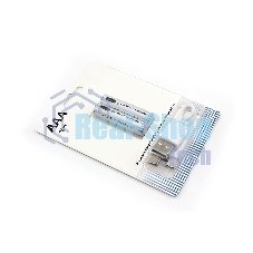 Аккумуляторная батарейка LR03 (АAА) с зарядкой Type-C 2 шт.