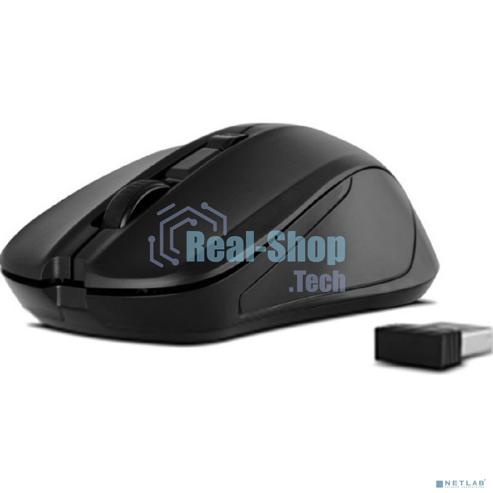 Мышь беспроводная SVEN RX-270W черный, 1600 dpi, радиоканал, USB, кнопки - 4