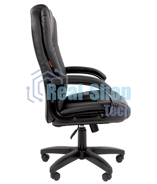 Кресло офисное Chairman 600LT чер.пласт экопремиум черный