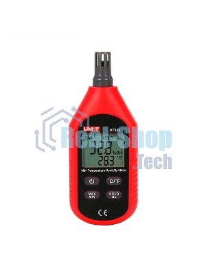 Измеритель температуры и влажности UT333, -10 ~ 60C, 0 ~ 100%