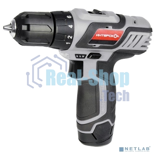 Дрель-шуруповерт аккумуляторная Интерскол ДА-12ЭР-01 Аккумуляторная, Кейс