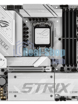 Материнская плата ASUS ROG STRIX B860-G GAMING WIFI, LGA 1851, Intel B860, 4xDDR5, 4xSATA, 4xM.2, 1xPCIe 5.0 x16, 1xDP, 1xHDMI, 1xThunderbolt 4, 1x 2.5Gb LAN, 1xUSB-C 20Gbps, 1xUSB-A 10Gbps, 3xUSB-A 5Gbps, 4xUSB-A 2.0, 2x3.5 мм, 7.1, mATX