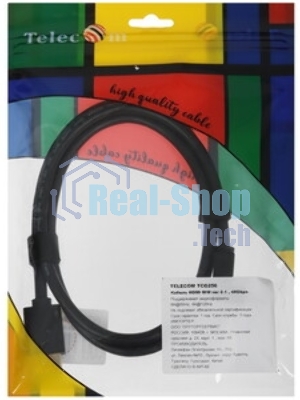 Кабель Telecom HDMI 19M/M ver 2.0,1m TCG200-1M