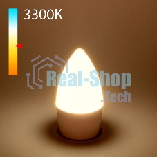 BLE2760 / Светодиодна лампа Свеча СD LED 6W 3300K E27 (BLE2760)
