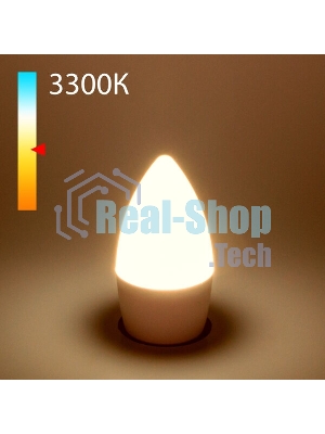 BLE2760 / Светодиодна лампа Свеча СD LED 6W 3300K E27 (BLE2760)