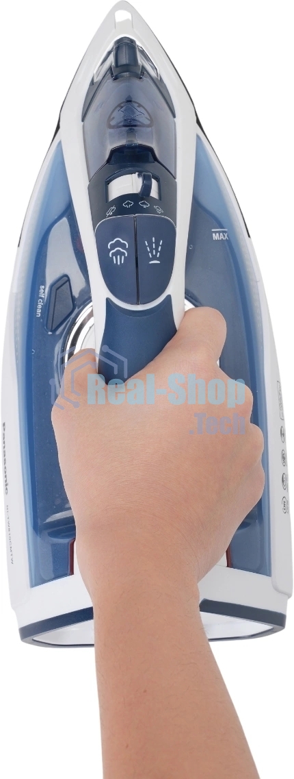 Утюг Panasonic NI-TW810CMTW синий, 2400 Вт, 25 г/мин, 140 г/мин, 300 мл