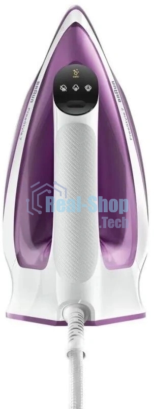 Утюг Braun FI7215VI белый/фиолетовый, 2000 Вт, 55 г/мин, 240 г/мин, 350 мл
