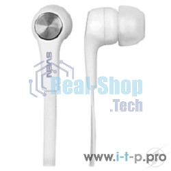 Наушники внутриканальные с микрофоном SVEN E-211Mбелый