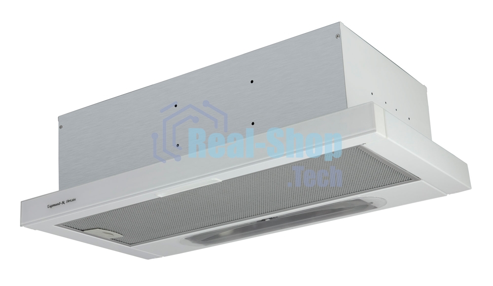 Вытяжка встраиваемая Zigmund & Shtain K 002.61 W белый, 60 см, 550 куб. м/ч, 55 дБ