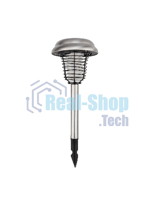 Антимоскитный садовый светильник Rexant на солнечной батарее R20 металл