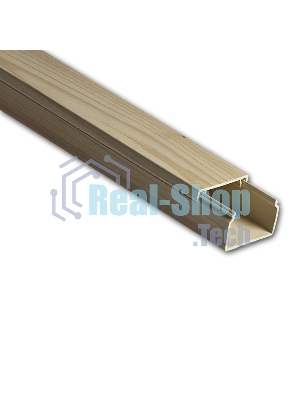 Кабель-канал 40х25 L2000 пластик сосна (светл. основа) Рувинил РКК-40х25-27М
