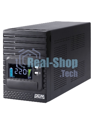 Источник бесперебойного питания Powercom Smart King Pro+ SPT-1000-II LCD 800Вт 1000ВА черный