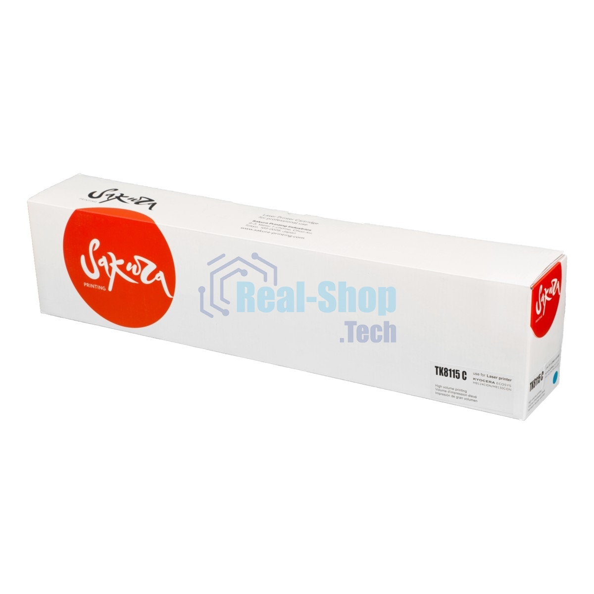 Картридж Sakura TK8115C для Kyocera Mita ECOSYS M8124cidn/M8130cidn, голубой, 6 000 к.
