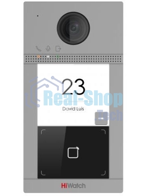 Видеопанель HiWatch VDP-D4211W(B) цвет панели: серебристый