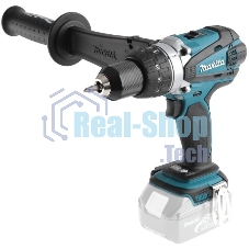 Дрель-шуруповерт Makita DDF458Z, 18В, 0 Ач, 91 Нм, щеточный