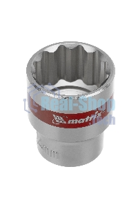 Набор головок Matrix 1/2'' 12-ти гр. crv 10шт. 10-24мм