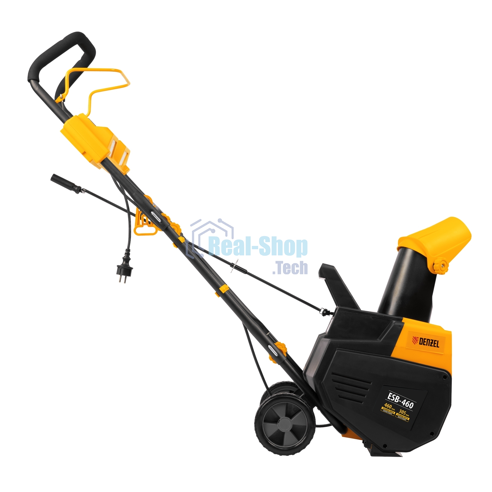 Электрическая снегоуборочная машина Denzel ESB-460, 2 кВт