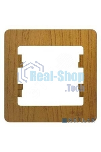 Рамка 1-м Glossa дер. дуб SchE GSL000501