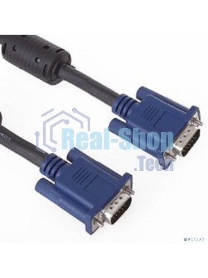 Кабель монитор-SVGA card (15M-15M) 3.0м 2 фильтра VCOM