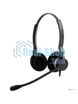 Гарнитура Jabra BIZ 2300 Duo USB чёрный, проводная