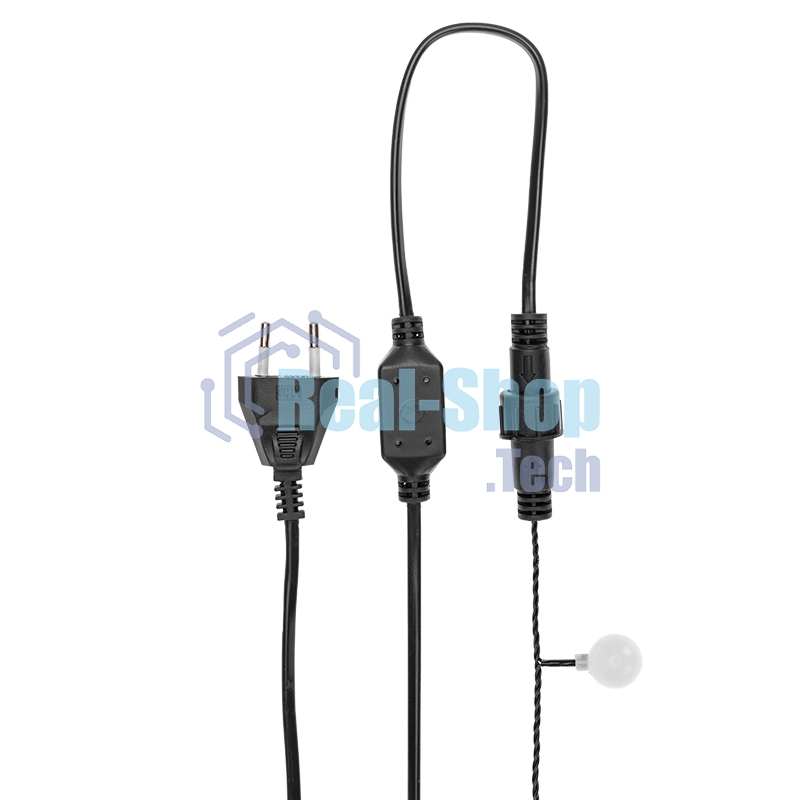 Гирлянда Neon-night Шарики Ø25 мм, 5 м, темно-зеленый ПВХ, 25 диодов, цвет RGb