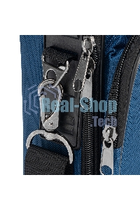 Сумка для инструмента (кейс монтера) Сибртех 470х340х110 мм, 25 карманов, наплечный ремень