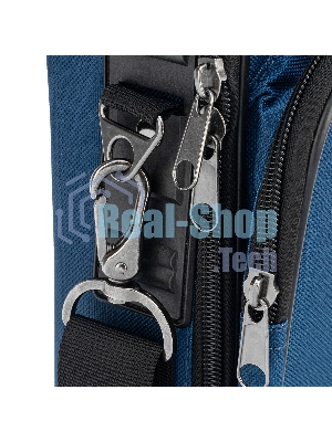 Сумка для инструмента (кейс монтера) Сибртех 470х340х110 мм, 25 карманов, наплечный ремень