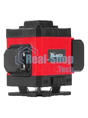 Лазерный уровень м-призм. MTX ML 360-3 Pro SET, 30 м, акк. Li 3000 мА·ч, состоит из 2 частей