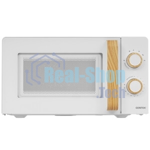 Микроволновая печь Centek CT-1559 белый, 20 л, 700 Вт, переключатели - поворотный механизм