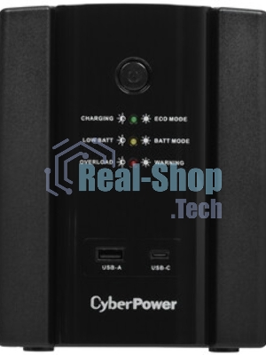 Источник бесперебойного питания CyberPower UT1500EIG ИБП Line-Interactive, Tower, 1500VA/900W USB/RJ11/45/USB charger A/C (6 IEC С13) NEW