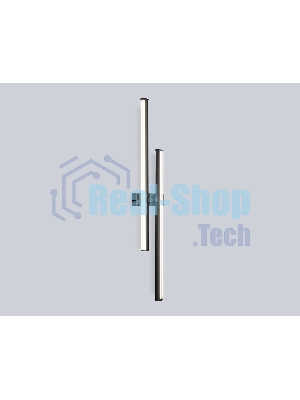 Настенный светодиодный светильник Ambrella light FL6162 BK черный 28W 3000K-6400K 810*120*65