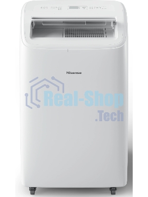 Кондиционер мобильный Hisense AP-12CW4GQCS00 12000 BTU, 25 м², 50 дБ, охлаждение, осушение, белый